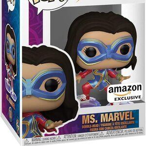 NEW Funko Pop! Marvel Ms. Marvel #1084 Bobble-Head Collectible Vinyl Figure Toy